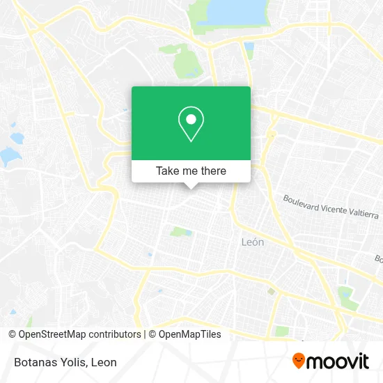 Botanas Yolis map