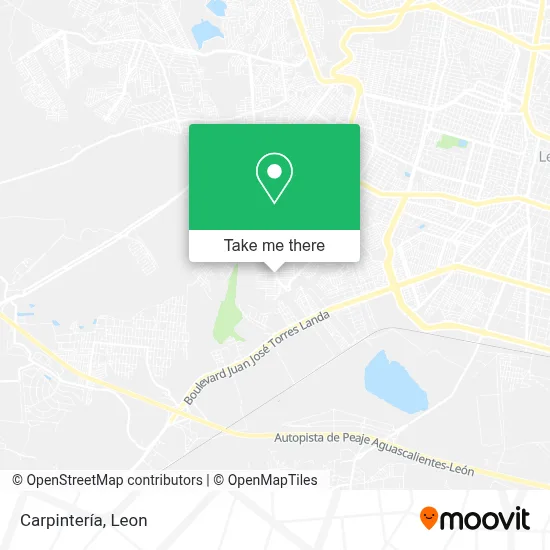 Carpintería map