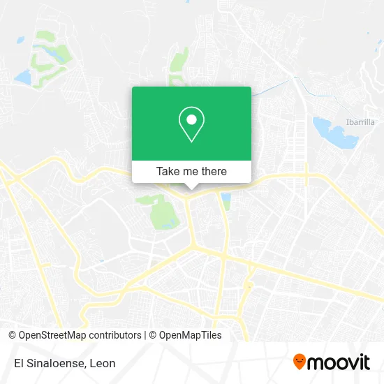 El Sinaloense map