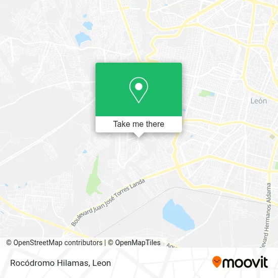 Rocódromo Hilamas map