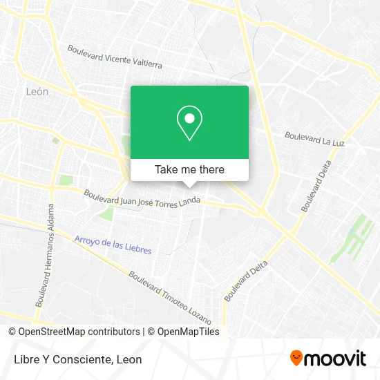 Libre Y Consciente map