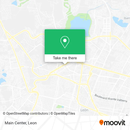 Main Center map