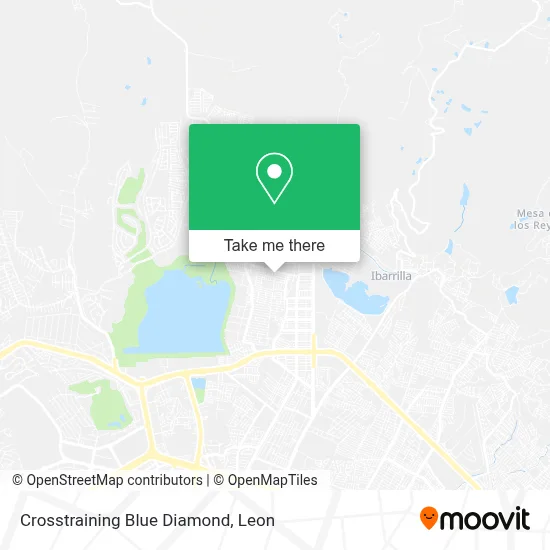 Crosstraining Blue Diamond map