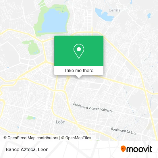 Banco Azteca map