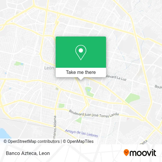 Banco Azteca map