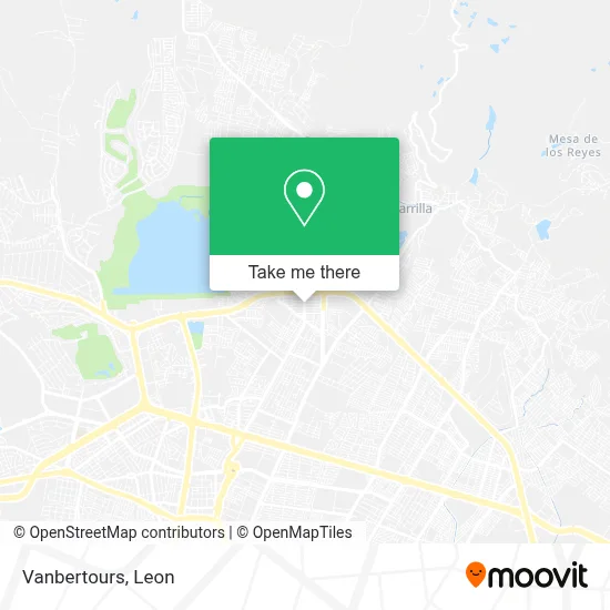 Vanbertours map