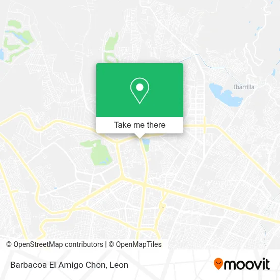 Barbacoa El Amigo Chon map
