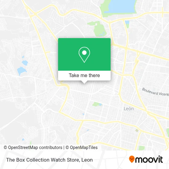 The Box Collection Watch Store map