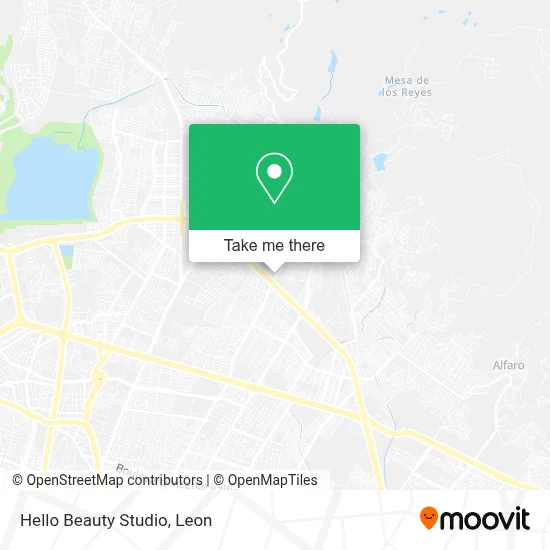 Hello Beauty Studio map