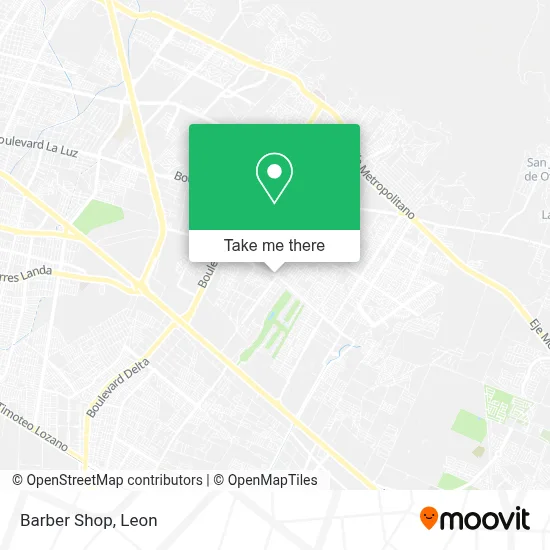 Barber Shop map