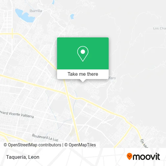 Taquería map