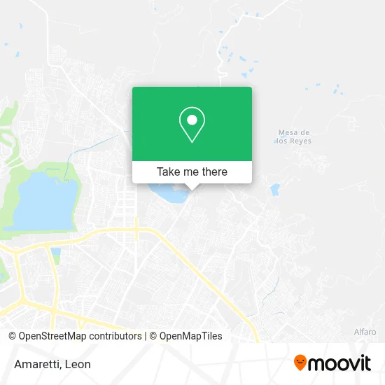 Amaretti map