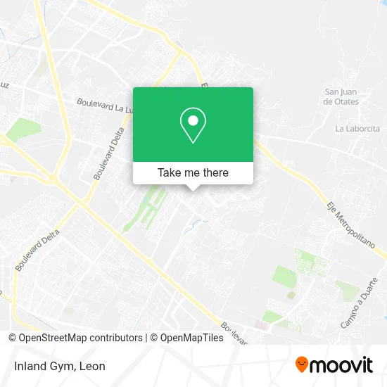 Inland Gym map