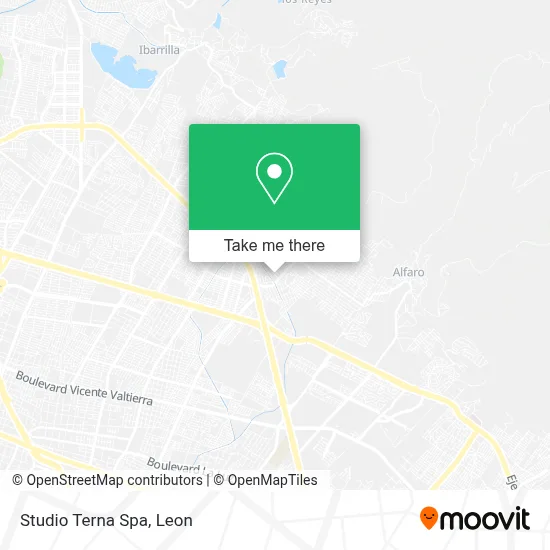 Studio Terna Spa map