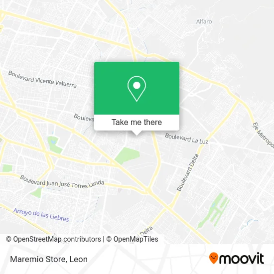 Maremio Store map