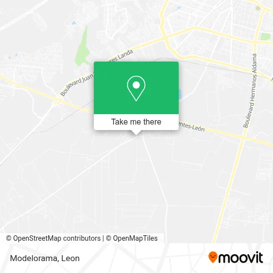 Modelorama map