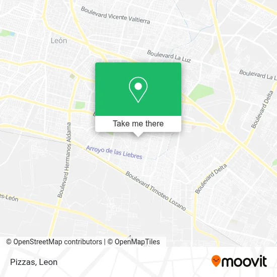 Pizzas map