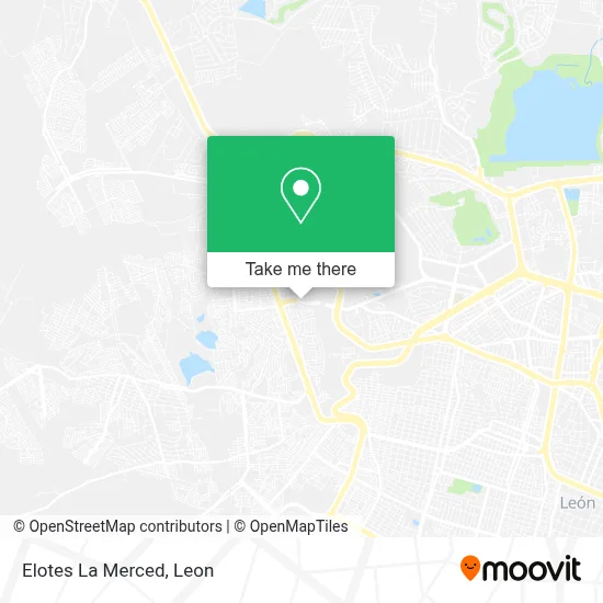 Elotes La Merced map