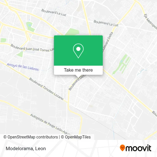 Modelorama map
