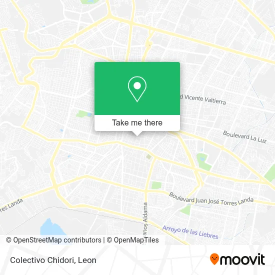 Colectivo Chidori map