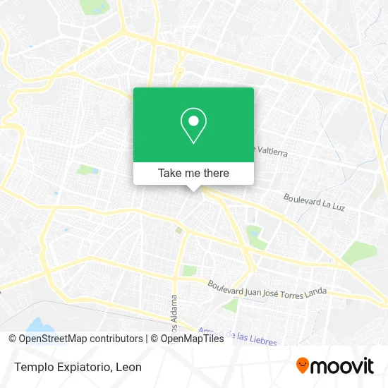 Templo Expiatorio map