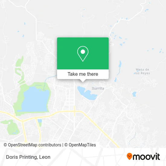Doris Printing map