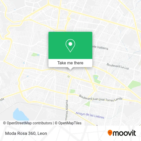 Moda Rosa 360 map