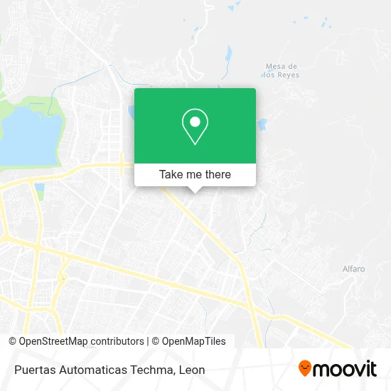 Puertas Automaticas Techma map