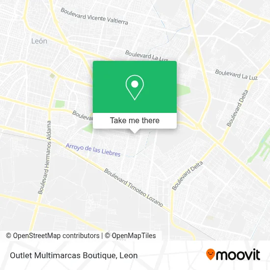 Outlet Multimarcas Boutique map
