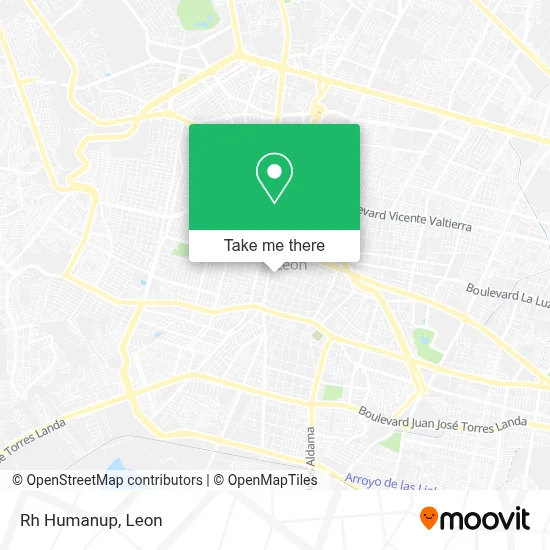 Rh Humanup map