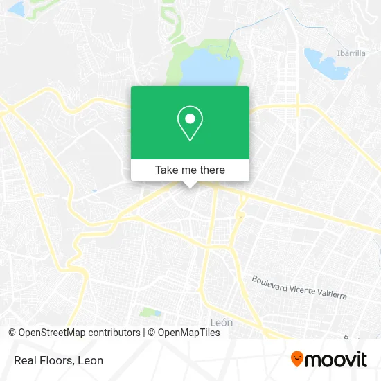 Real Floors map
