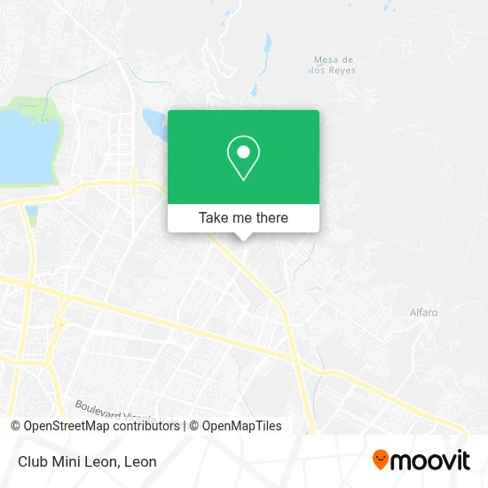 Club Mini Leon map