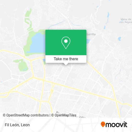 Fil León map