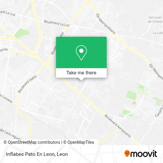 Inflabes Pato En Leon map