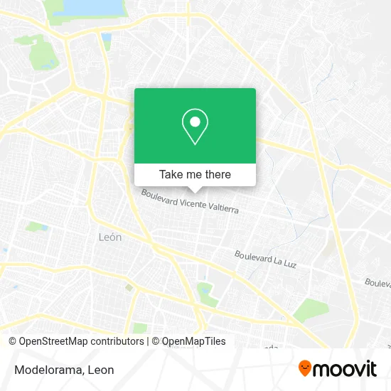Modelorama map