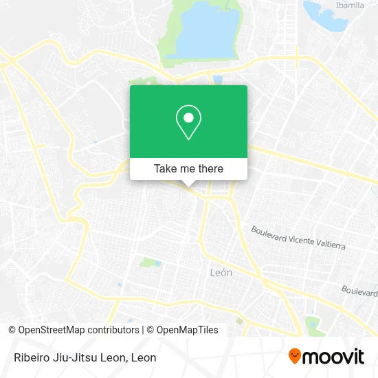 Ribeiro Jiu-Jitsu Leon map