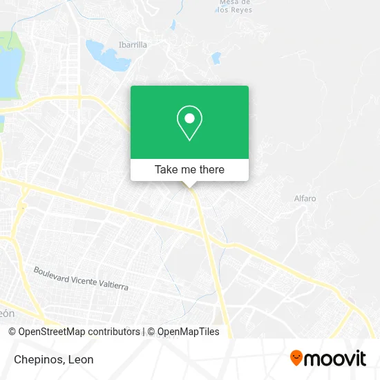 Chepinos map