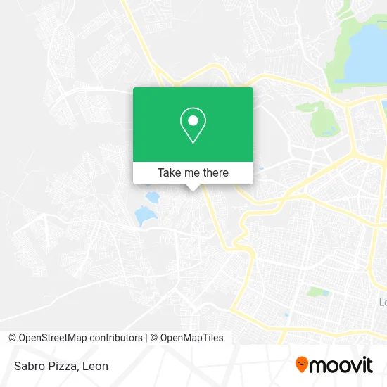 Sabro Pizza map