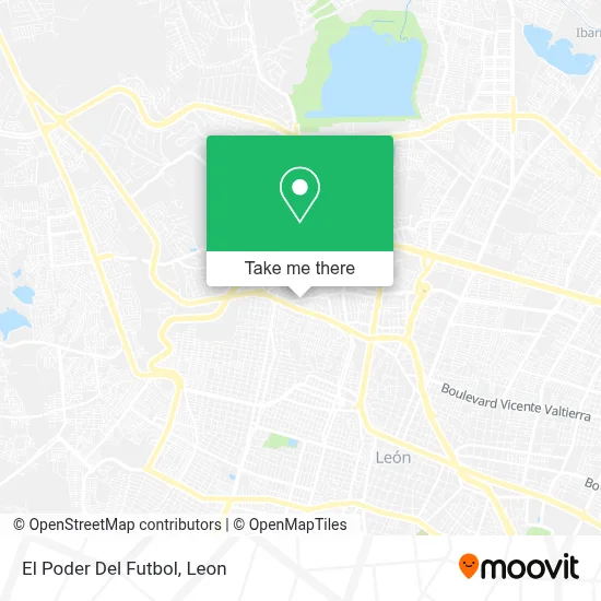 El Poder Del Futbol map
