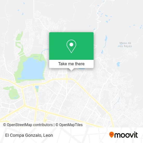 El Compa Gonzalo map