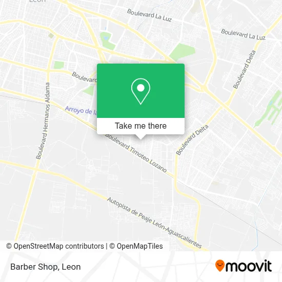 Barber Shop map