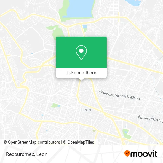 Recouromex map