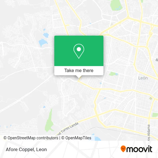 Afore Coppel map