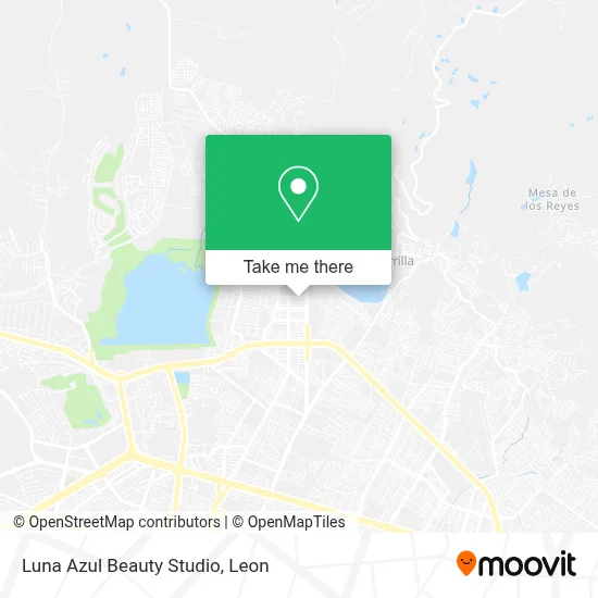 Luna Azul Beauty Studio map