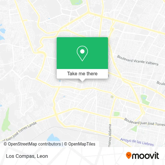 Los Compas map