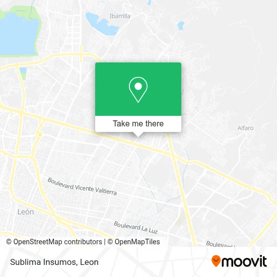 Sublima Insumos map