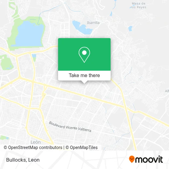 Bullocks map