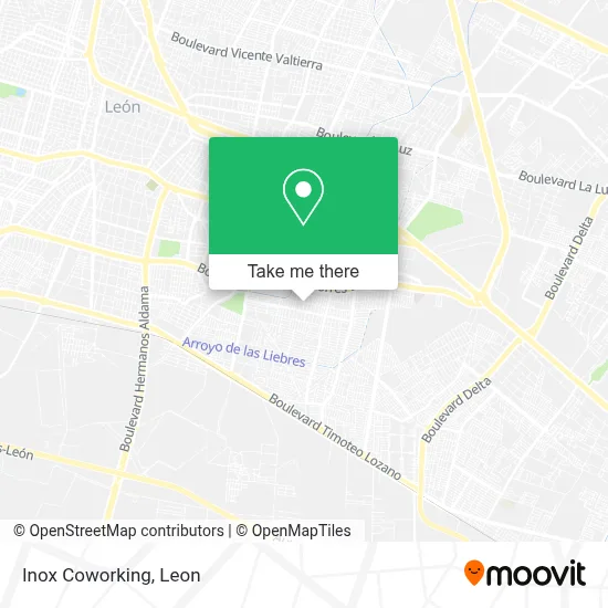 Inox Coworking map