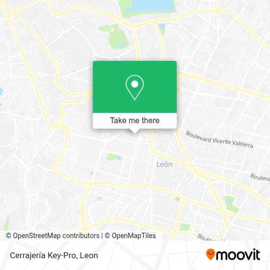 Cerrajería Key-Pro map