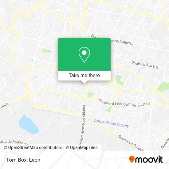 Tom Box map